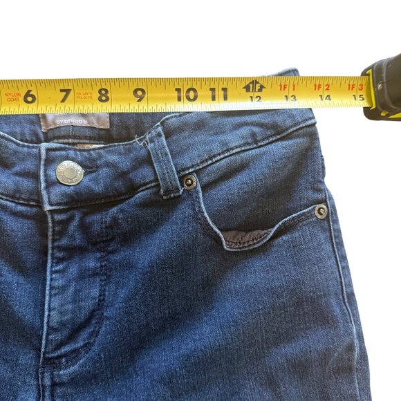 Chicos So Slimming Dark Wash Straight Leg Jeans Size 00 Regular Cotton Blend - Picture 6 of 8